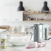 image:imageElectric Hand Mixer Handheld Mixers for Kitchen With Beaters and Whisk Attachments for Cooking and Baking Lightweight Handmixer Labeled BAKE by Rae Dunn GreySage