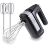image:imageElectric Hand Mixer Handheld Mixers for Kitchen With Beaters and Whisk Attachments for Cooking and Baking Lightweight Handmixer Labeled BAKE by Rae Dunn GreyBlack
