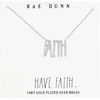 image:imageRae Dunn Inspirational Necklace Motivational Charm Pendant for WomenWhite