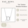 image:imageRae Dunn Inspirational Necklace Motivational Charm Pendant for WomenWhite